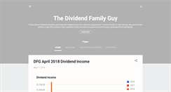 Desktop Screenshot of dividendfamilyguy.com